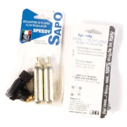 Speedy CO2 Cartridge And Valves Kit Presta/Schrader